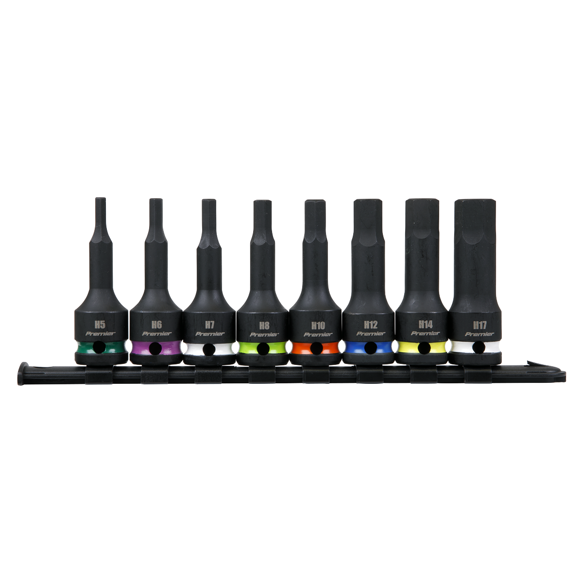 TRX-Star* Impact Socket Bit Set 1/2"Sq Drive 8pc AK56002