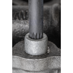 Spline Impact Socket Bit Set 1/2"Sq Drive 8pc AK56004