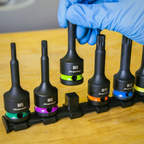 Spline Impact Socket Bit Set 1/2"Sq Drive 8pc AK56004