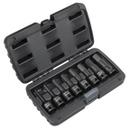 Imperial Hex Impact Socket Bit Set 1/2"Sq Drive 8pc AK5600
