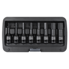 Hex Impact Socket Bit Set 1/2"Sq Drive 8pc AK5601