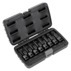 TRX-Star* Impact Socket Bit Set 1/2"Sq Drive 8pc AK5602