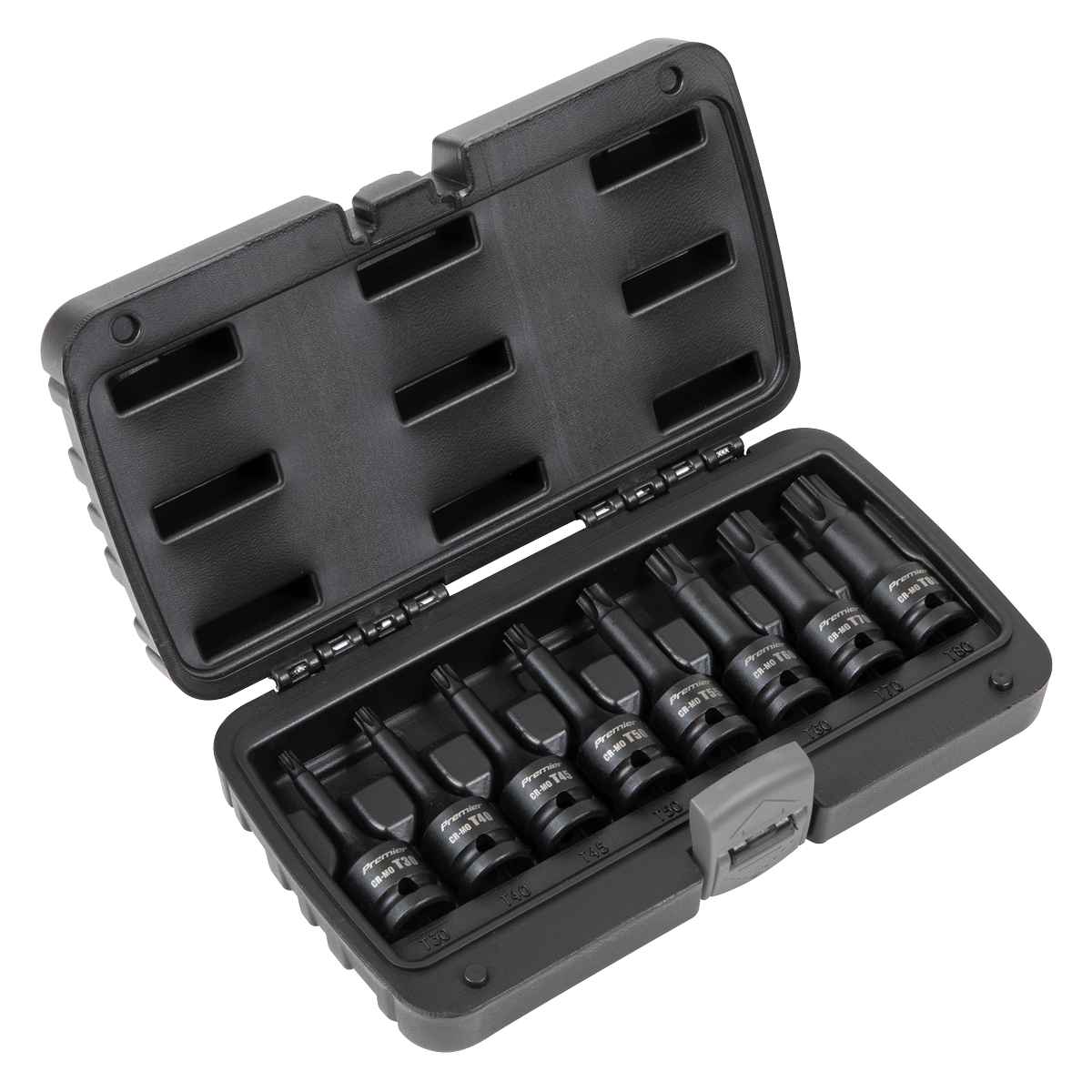 TRX-Star* Impact Socket Bit Set 1/2"Sq Drive 8pc AK5602