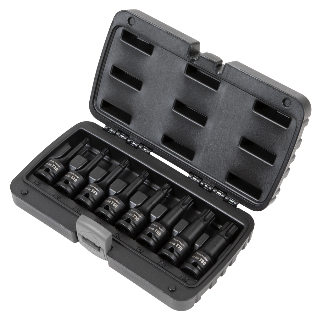 TRX-Star* Impact Socket Bit Set 1/2"Sq Drive 8pc AK5602