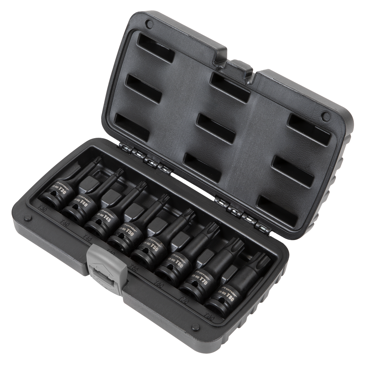 TRX-Star* Impact Socket Bit Set 1/2"Sq Drive 8pc AK5602