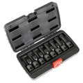 Spline Impact Socket Bit Set 1/2"Sq Drive 8pc AK5604