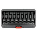 Spline Impact Socket Bit Set 1/2"Sq Drive 8pc AK5604