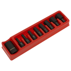 Hex Impact Bit & Holder Set 1/2"Sq Drive 9pc AK5609