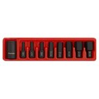 Hex Impact Bit & Holder Set 1/2"Sq Drive 9pc AK5609