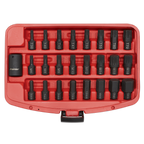 TRX-Star*/Hex/Spline Impact Bit Set 1/2"Sq Drive 25pc AK5612
