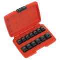 Low Profile Impact Socket Set 1/2"Sq Drive 13pc AK5613LP