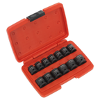 Low Profile Impact Socket Set 1/2"Sq Drive 13pc AK5613LP