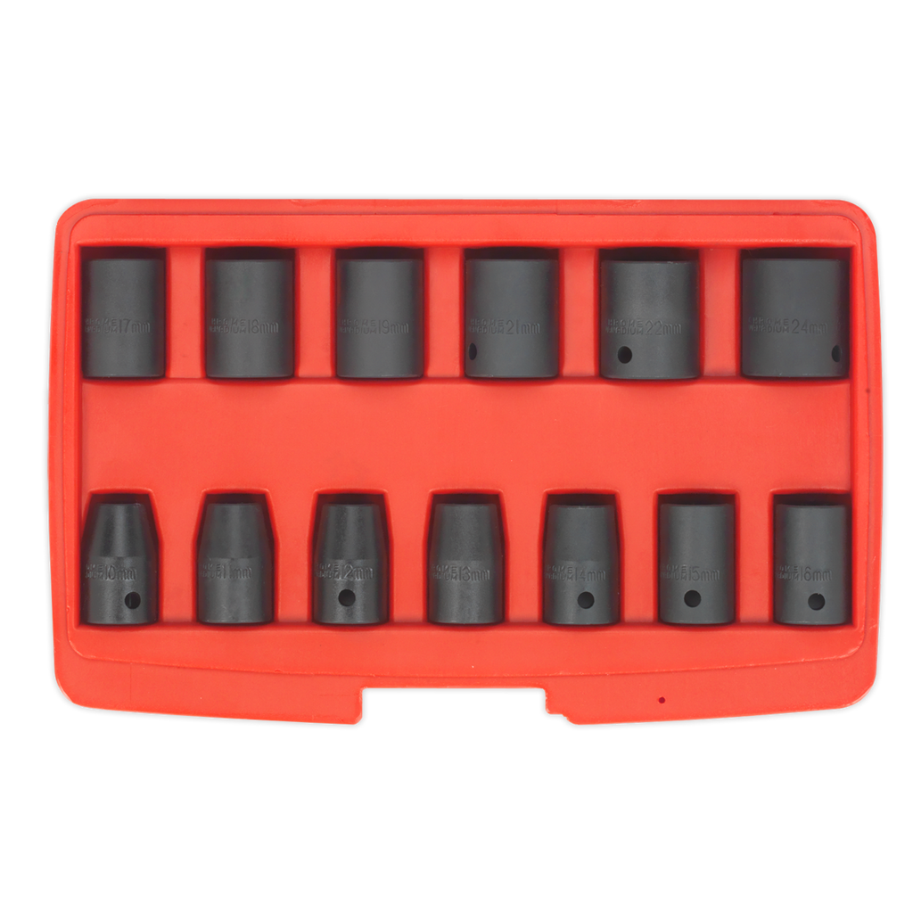 Impact Socket Set 1/2"Sq Drive 13pc AK5613M