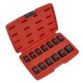 Impact Socket Set 1/2"Sq Drive 12-point 13pc AK5614M