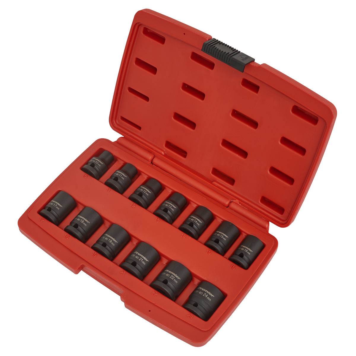 Impact Socket Set 1/2"Sq Drive 12-point 13pc AK5614M