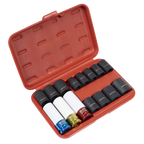 Impact Socket & Wheel Nut Removal Set 1/2"Sq Drive 15pc AK5615M