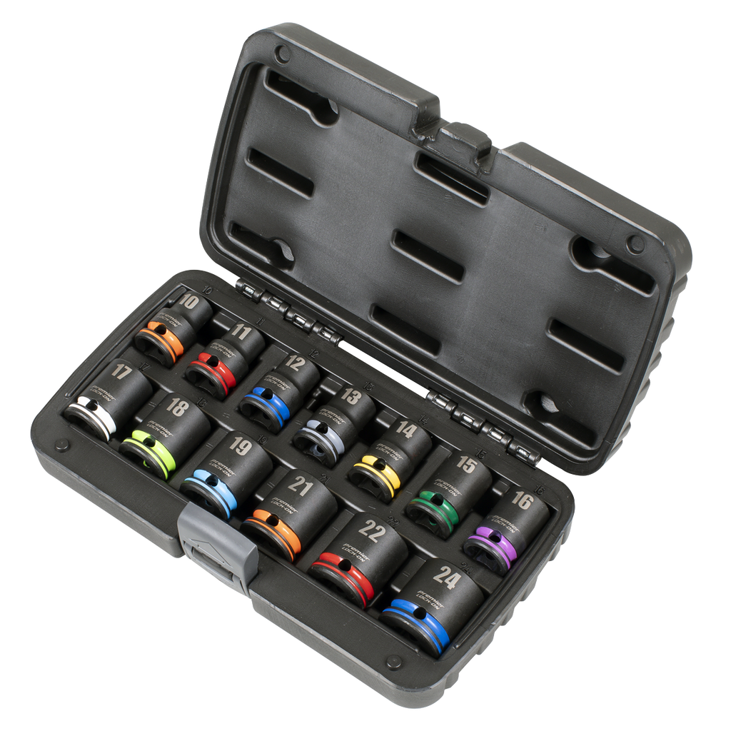 Lock-On™ Impact Socket Set 1/2"Sq Drive 13pc AK56160M