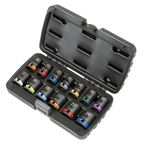 Lock-On™ Impact Socket Set 1/2"Sq Drive 13pc AK56160M