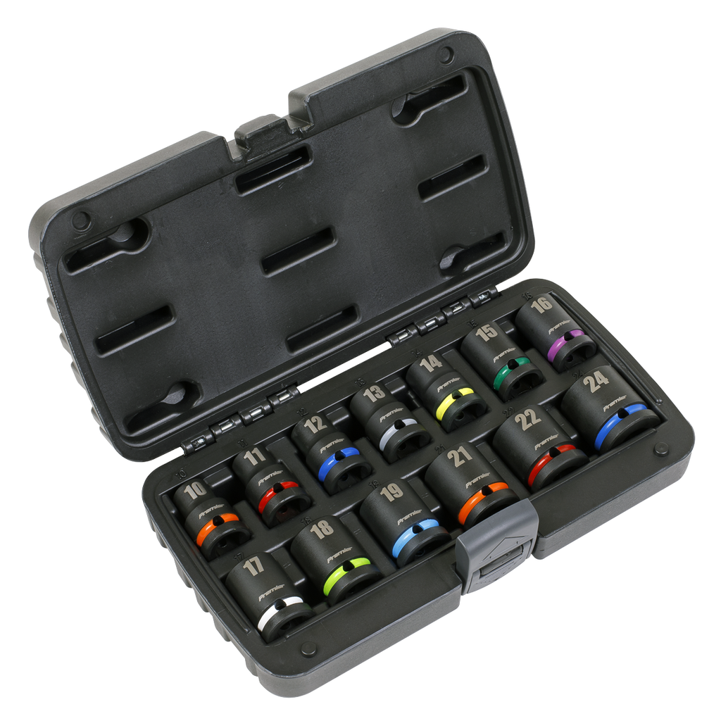 Impact Socket Set 1/2"Sq Drive 13pc AK5617M