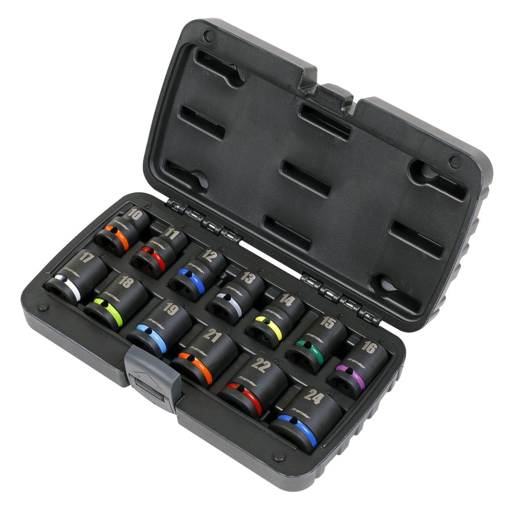 Impact Socket Set 1/2"Sq Drive 13pc AK5617M