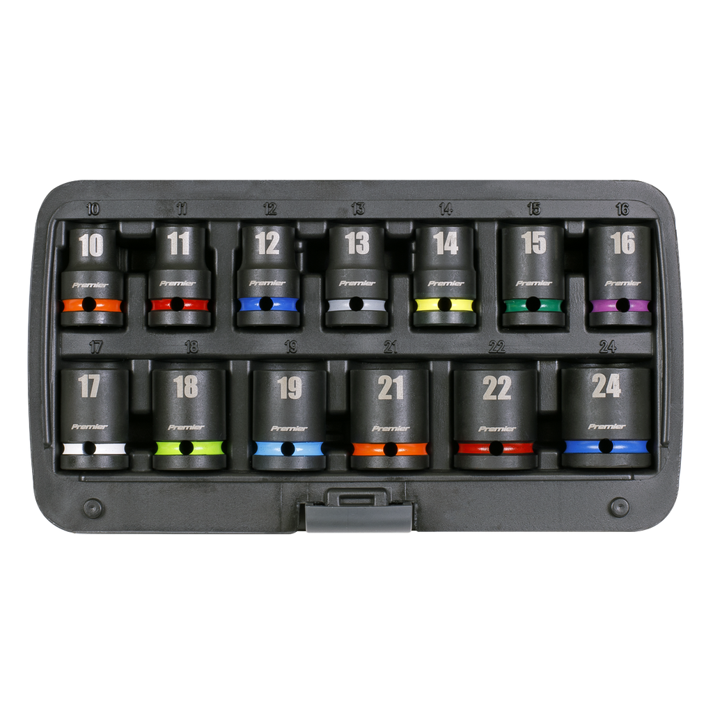 Impact Socket Set 1/2"Sq Drive 13pc AK5617M