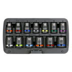 Impact Socket Set 1/2"Sq Drive 13pc AK5617M