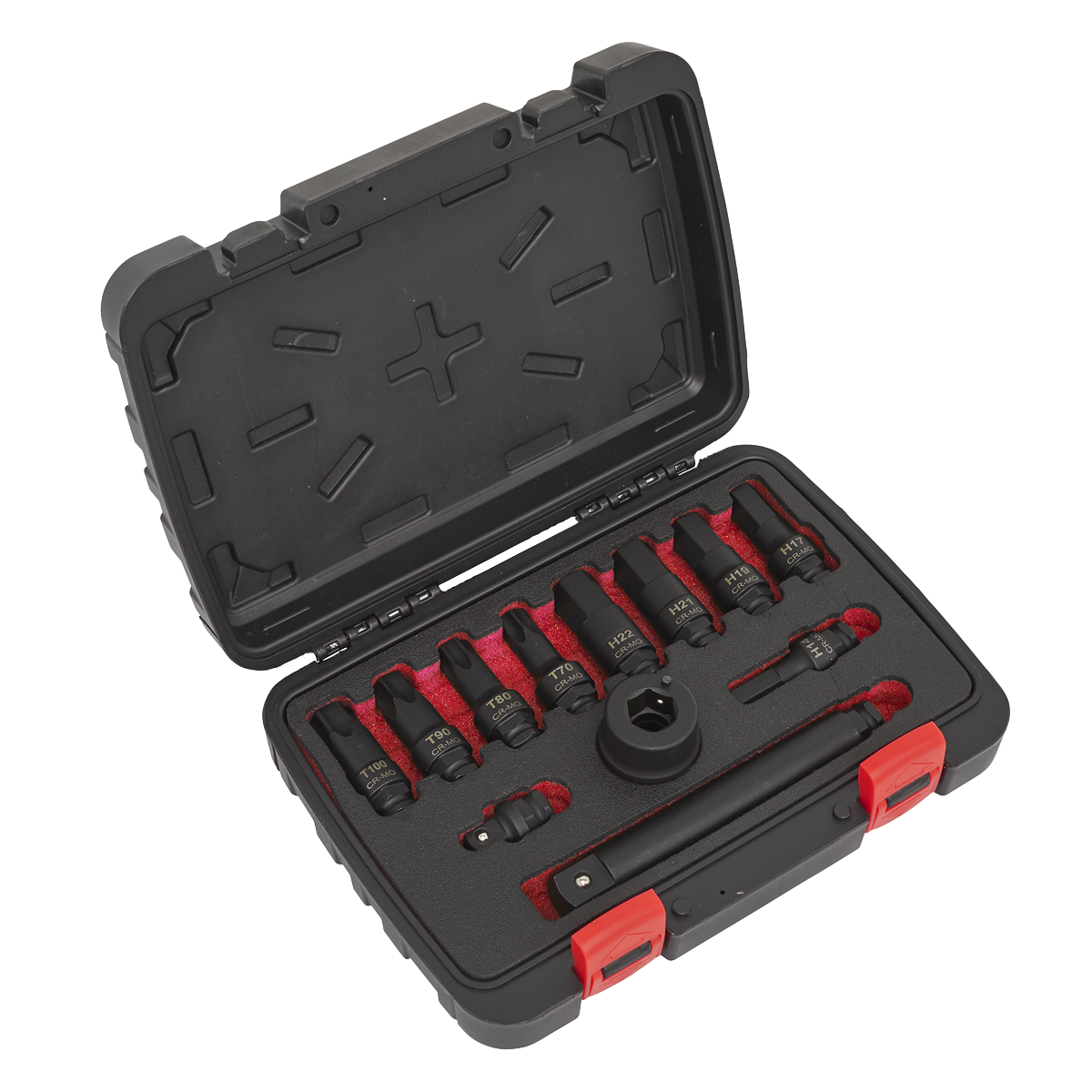 Impact Socket Bit & Accessories Set 3/4"Sq Drive 12pc AK5617