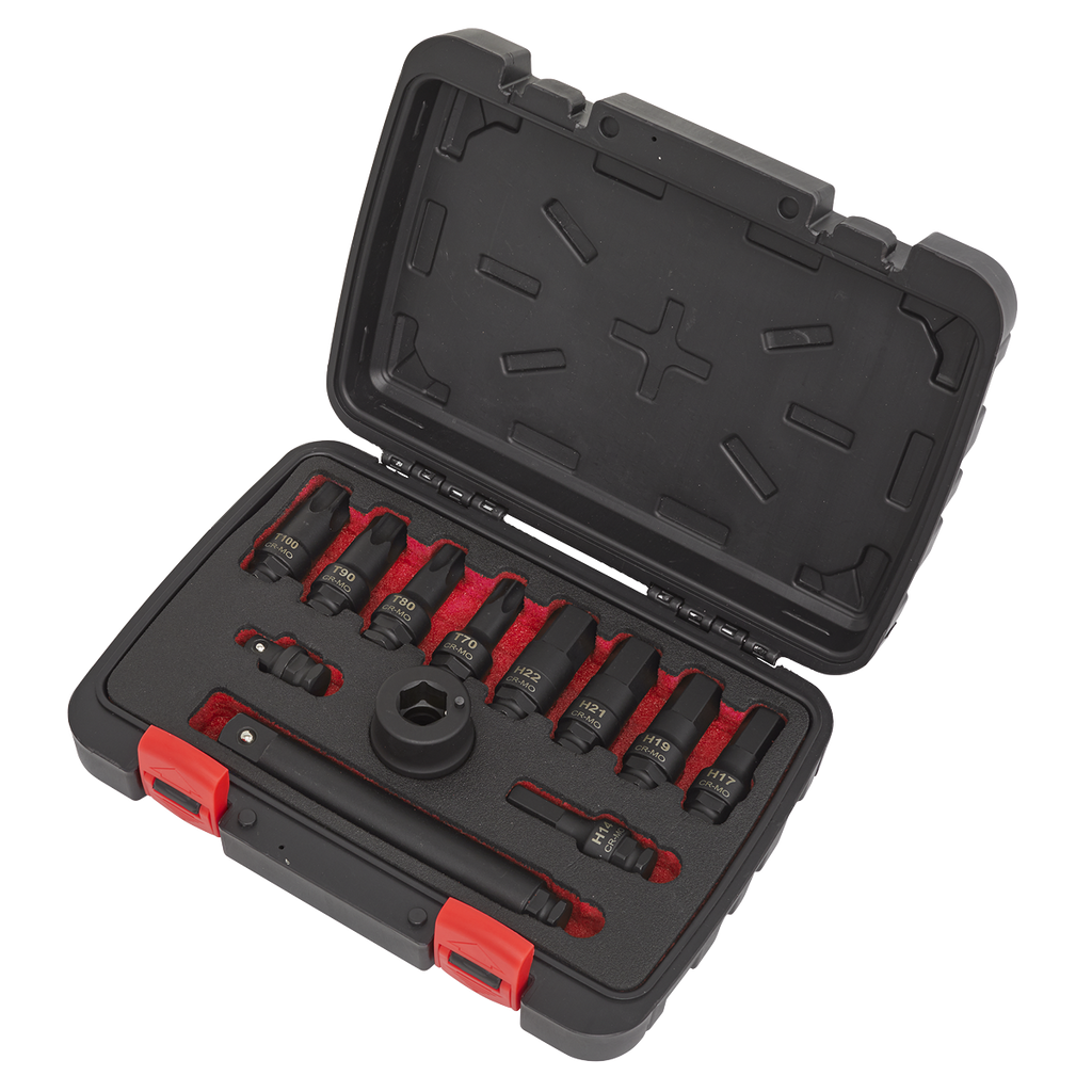 Impact Socket Bit & Accessories Set 3/4"Sq Drive 12pc AK5617