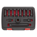 Impact Socket Bit & Accessories Set 3/4"Sq Drive 12pc AK5617