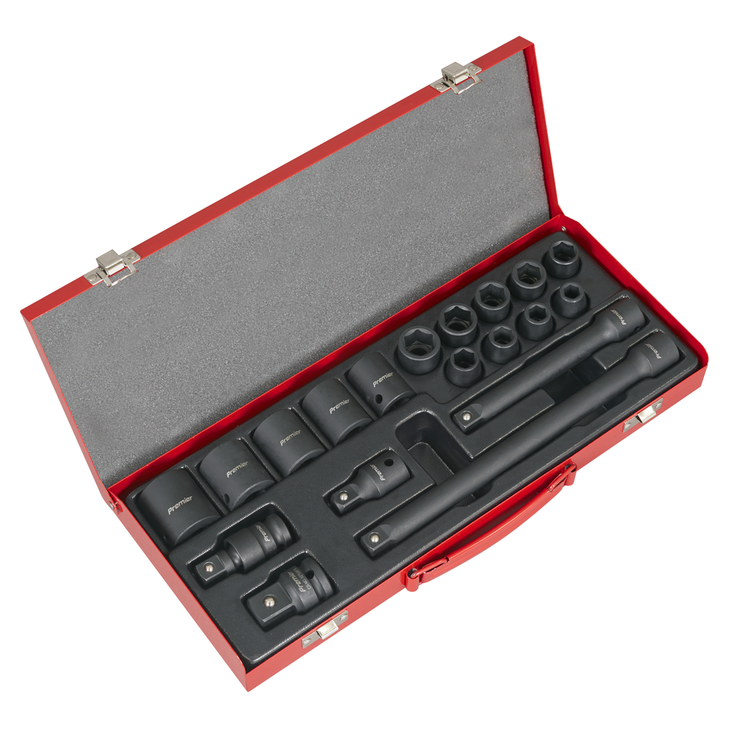 Impact Socket Set 1/2"Sq Drive 19pc AK5619M
