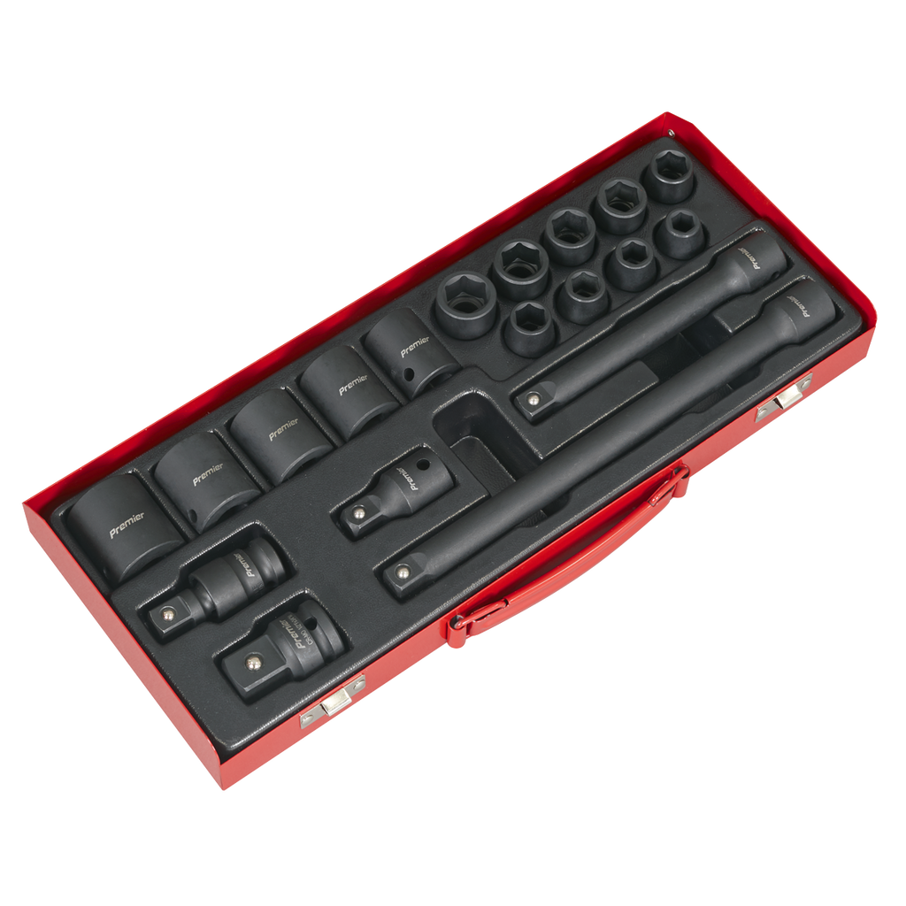 Impact Socket Set 1/2"Sq Drive 19pc AK5619M