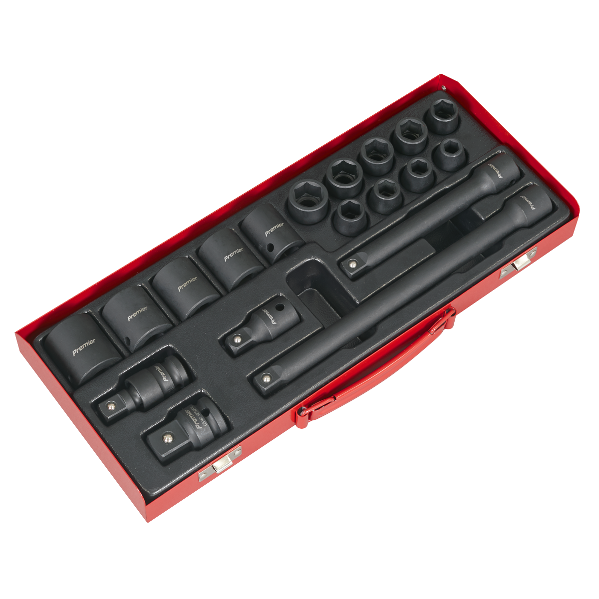 Impact Socket Set 1/2"Sq Drive 19pc AK5619M