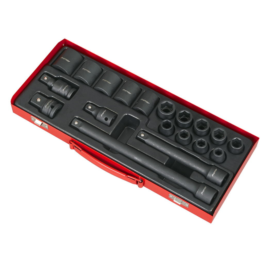 Impact Socket Set 1/2"Sq Drive 19pc AK5619M