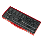 Impact Socket Set 1/2"Sq Drive 19pc AK5619M