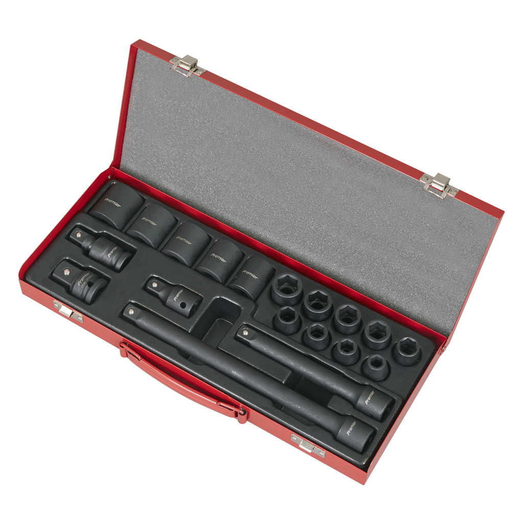 Impact Socket Set 1/2"Sq Drive 19pc AK5619M