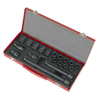 Impact Socket Set 1/2"Sq Drive 19pc AK5619M