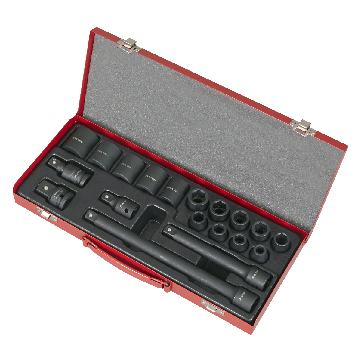 Impact Socket Set 1/2"Sq Drive 19pc AK5619M