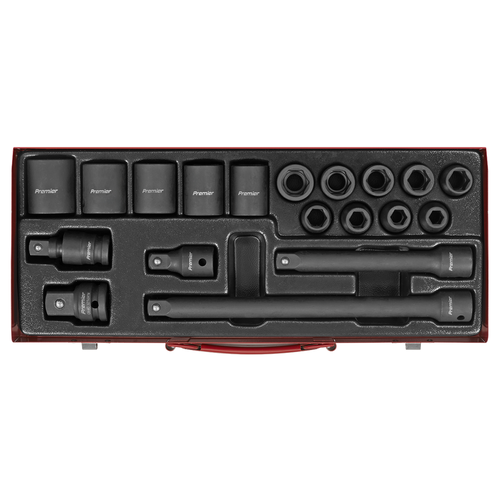 Impact Socket Set 1/2"Sq Drive 19pc AK5619M