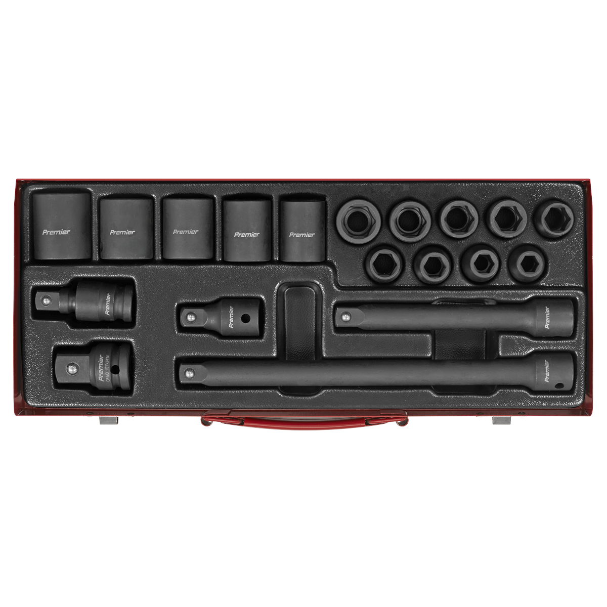 Impact Socket Set 1/2"Sq Drive 19pc AK5619M