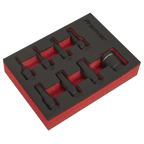 Hex Impact Socket Bit Set 3/8"Sq Drive 8pc AK5620