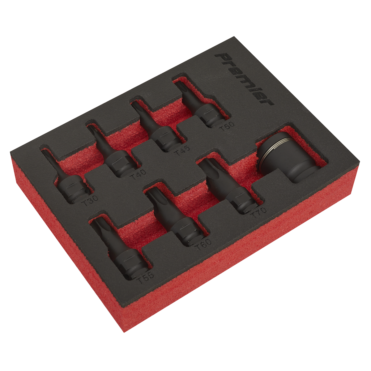 TRX-Star* Impact Socket Bit Set 3/8"Sq Drive 8pc AK5621