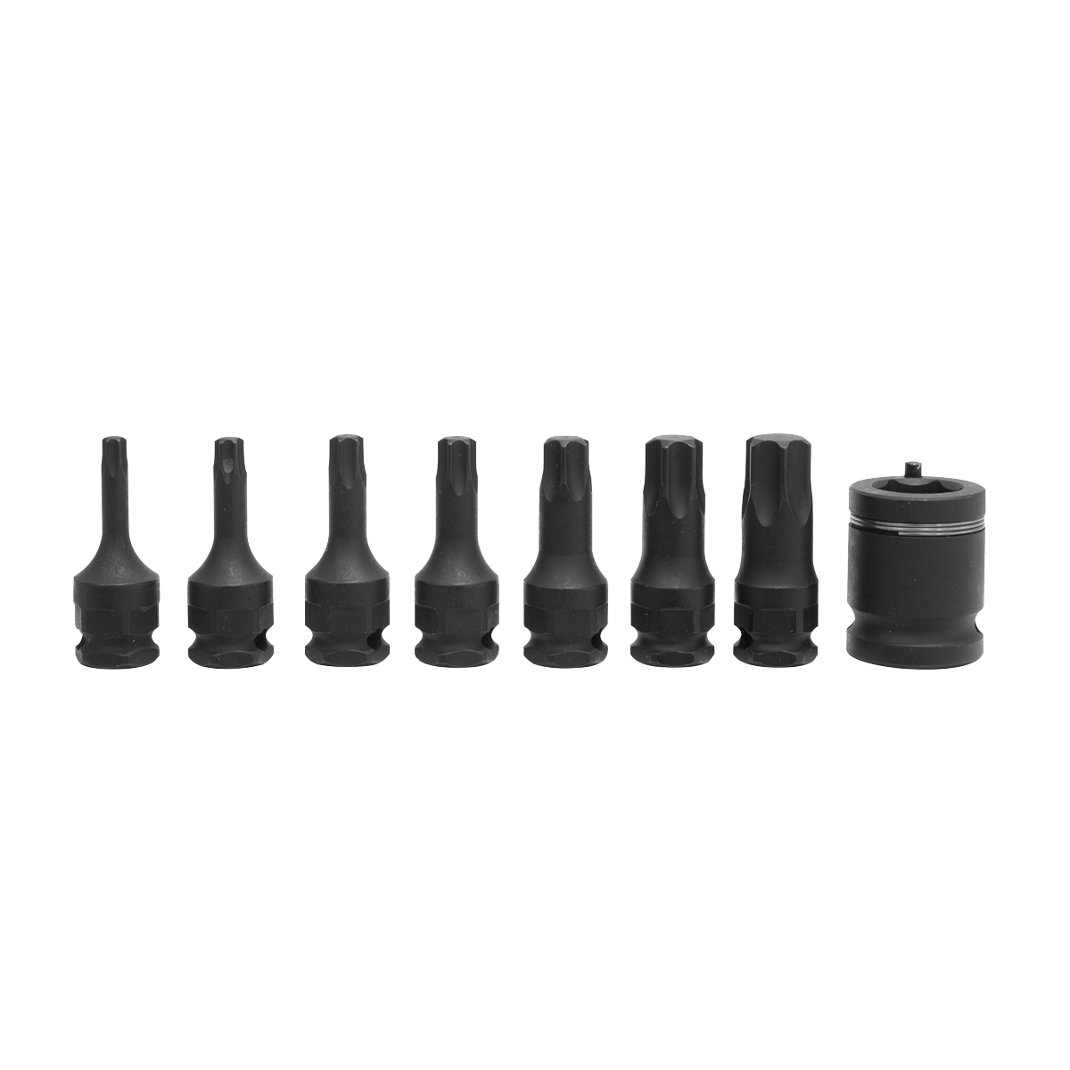 TRX-Star* Impact Socket Bit Set 3/8"Sq Drive 8pc AK5621