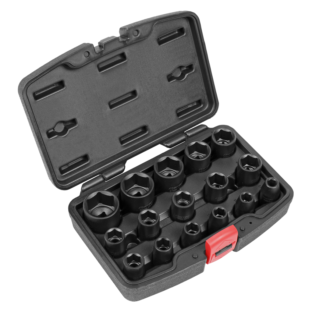 Impact Socket Set 1/2"Sq Drive 16pc AK5624M