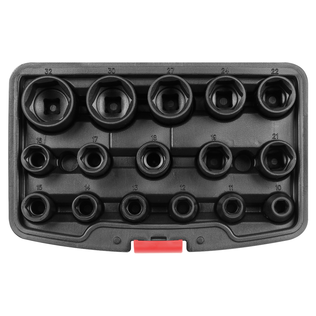 Impact Socket Set 1/2"Sq Drive 16pc AK5624M