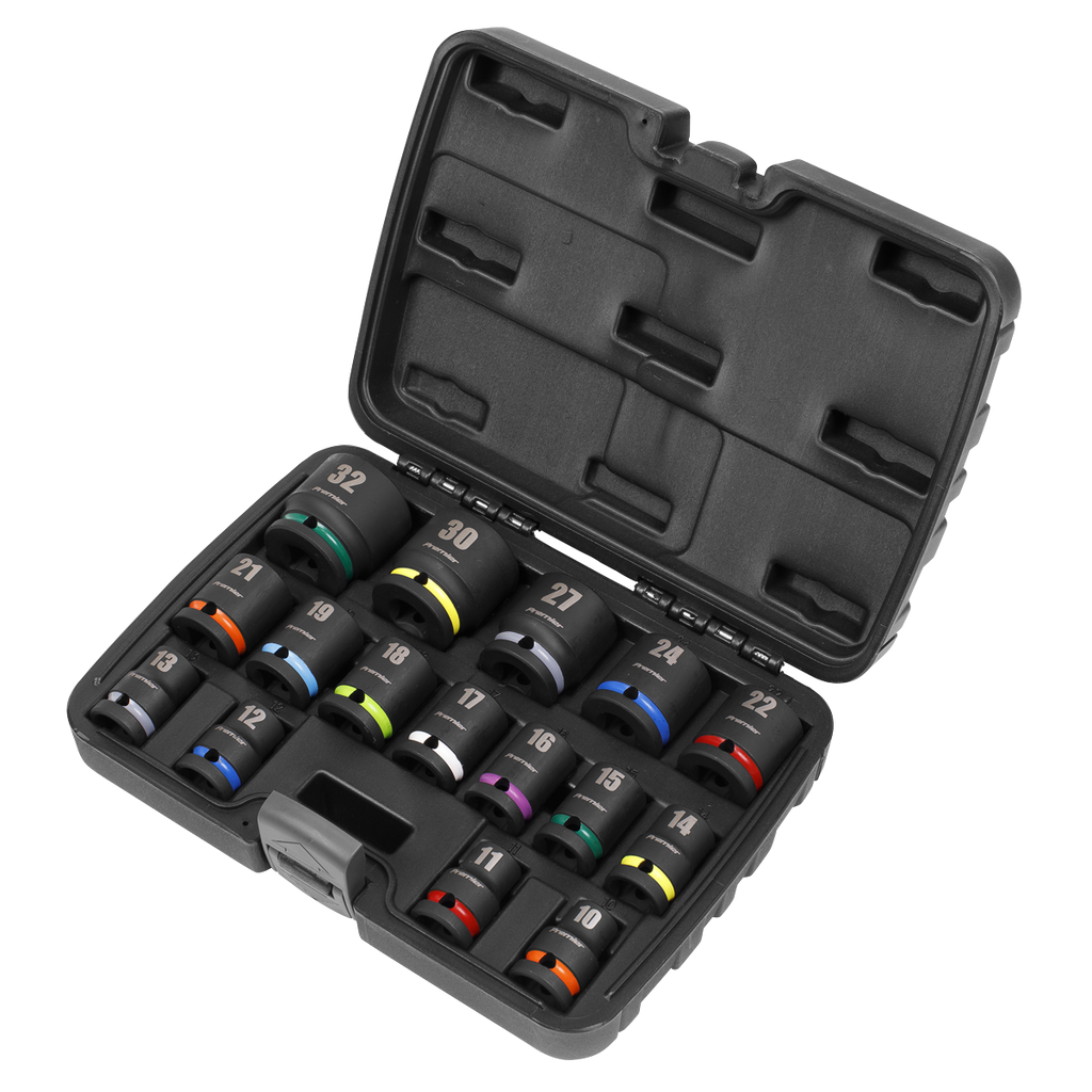 Impact Socket Set 1/2"Sq Drive 16pc AK5625M