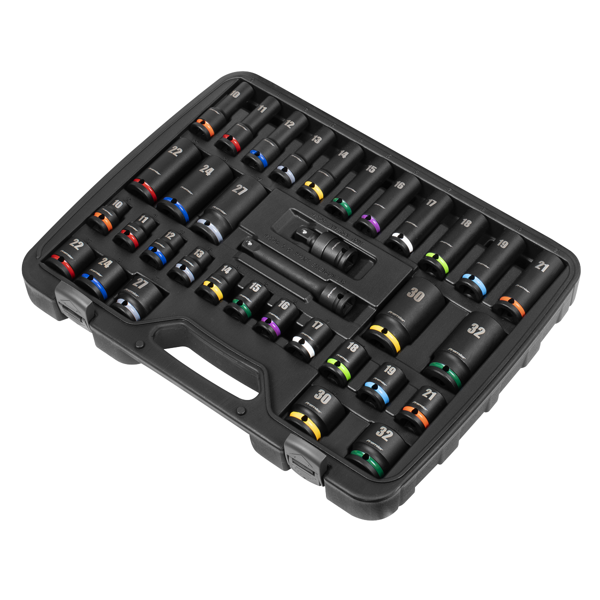 Impact Socket Set 1/2"Sq Drive 34pc AK5635M