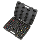 Lock-On™ Standard & Deep Impact Socket Set 1/2"Sq Drive 34pc AK5636M