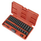 Impact Socket Set 1/4"Sq Drive 30pc AK5640M