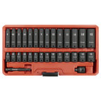 Impact Socket Set 1/4"Sq Drive 30pc AK5640M