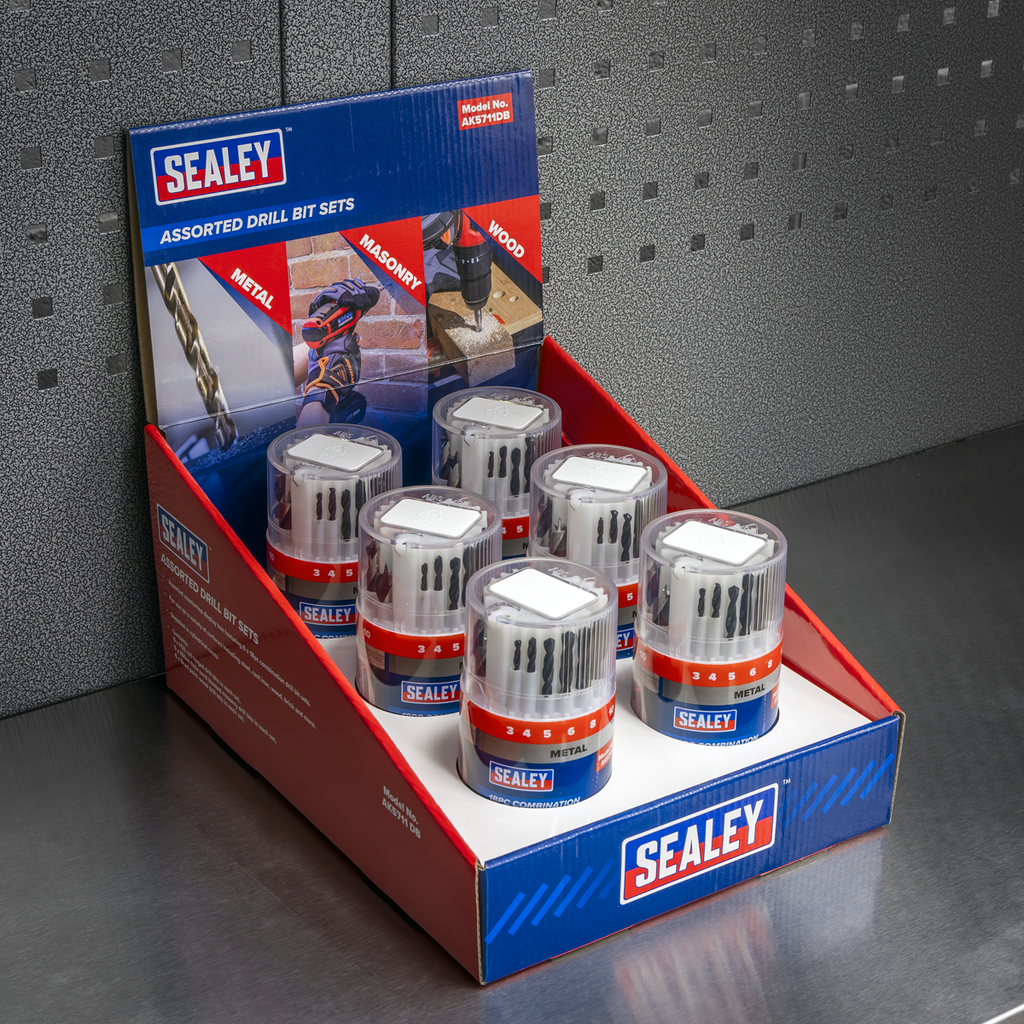 Combination Drill Bit Sets - Display box of 6 AK5711DB